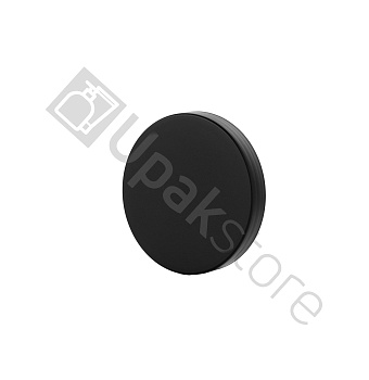 Крышка винтовая HDPE 69мм с PE прокладкой, черная матовая