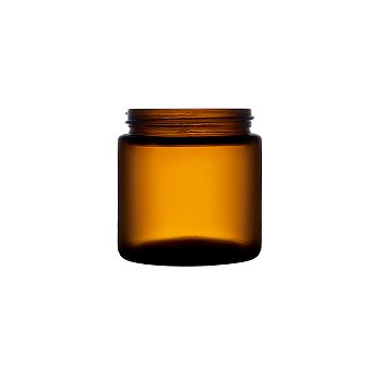 Банка косметическая коричневая 250мл с винтовым горлом 69,0мм