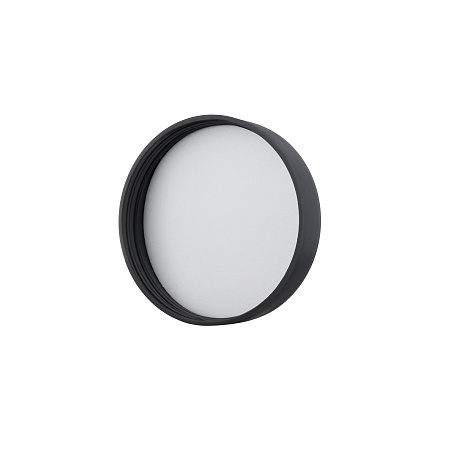 Фото: Крышка винтовая HDPE 56мм с PE прокладкой, черная матовая