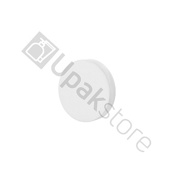 Крышка винтовая HDPE 53мм, с PE прокладкой, белая