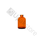 Фото: Флакон для диффузора 50мл, круглый, гладкое горло (внеш.D 20,0мм), коричневый