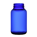 Фото: Банка для БАД синяя 200мл с винтовым горлом 45мм
