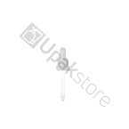 Фото: Пипетка 18/410 для флакона 50мл с КПВ, с белой ребристой пластиковой крышкой и белой грушей BIG