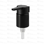 Фото: Дозатор для лосьона с клипсой (24/410 гладкая), длина трубки 220мм, черный глянцевый