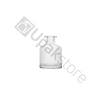 Фото: Флакон для диффузора 50мл, круглый, гладкое горло (внутр.D 14,5мм), прозрачный