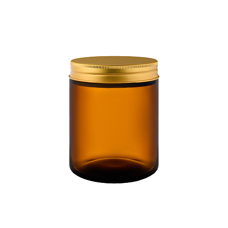 Фото: Крышка алюминиевая винтовая 69мм с РЕ прокладкой, золотая