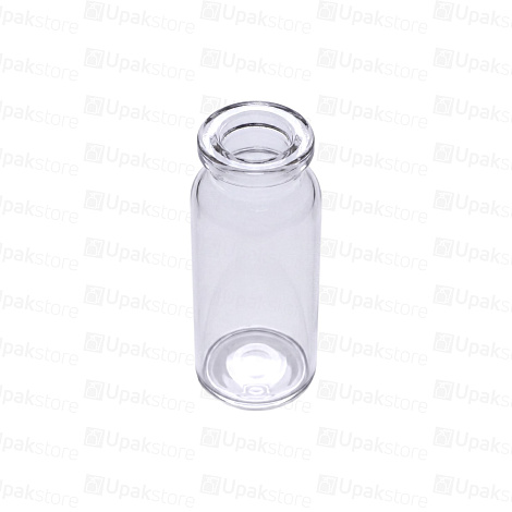 Фото: Флакон 15мл (22,7х55) из светлой стеклянной трубки с гладким горлом, тип I ,EXP 7.0