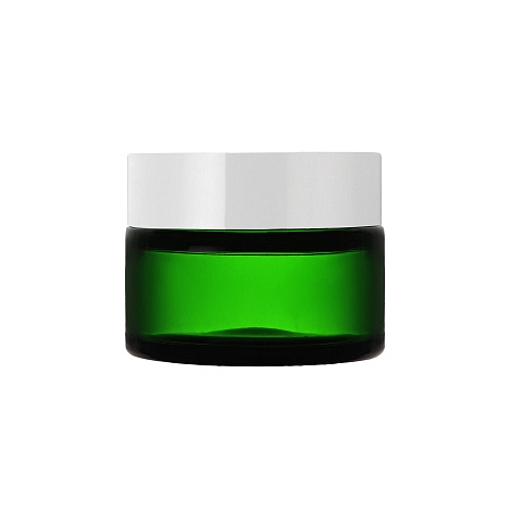 Фото: Банка косметическая зелёная 20мл с винтовым горлом 41,0мм