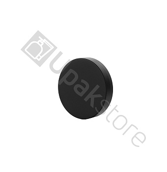 Крышка винтовая HDPE 56мм с PE прокладкой, черная матовая