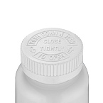 Фото: Банка для БАД пластиковая белая 150мл с винтовым горлом 38мм