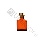 Фото: Флакон для диффузора 50мл, круглый, гладкое горло (внутр.D 14,5мм), коричневый