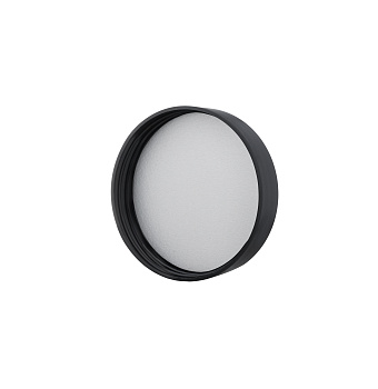 Крышка винтовая HDPE 56мм БЕЗ прокладки, черная матовая (Росссия)