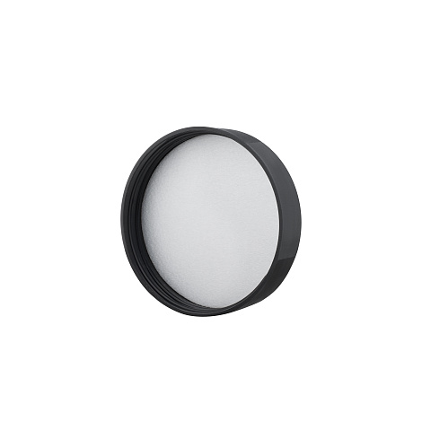 Фото: Крышка винтовая HDPE 56мм с PE прокладкой, черная глянцевая