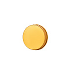 Фото: Крышка алюминиевая винтовая 53мм с РЕ прокладкой, золотая