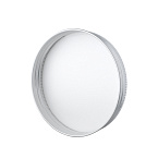 Фото: Крышка алюминиевая винтовая 89мм с РЕ прокладкой, серебряная