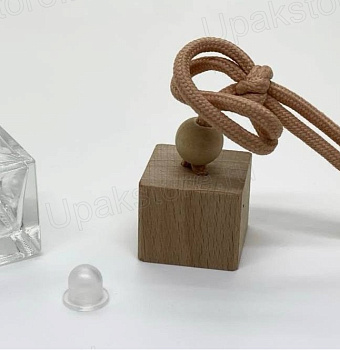 Пробка заглушка для флакона (авто-диффузора) 7,5мм, прозрачная