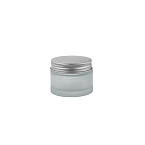 Фото: Крышка алюминиевая винтовая 53мм с РЕ прокладкой для банки БАД 500мл, серебряная