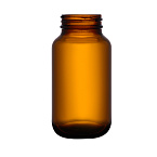 Фото: Банка для БАД коричневая 200мл с винтовым горлом 45мм