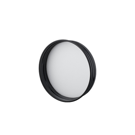 Фото: Крышка алюминиевая винтовая 56мм с РЕ прокладкой, черная глянцевая