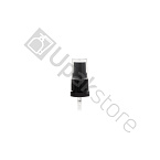 Фото: Спрей-дозатор (18/410 рифленая) с имитацией КПВ, длина трубки 90мм, черный, для флакона 100мл